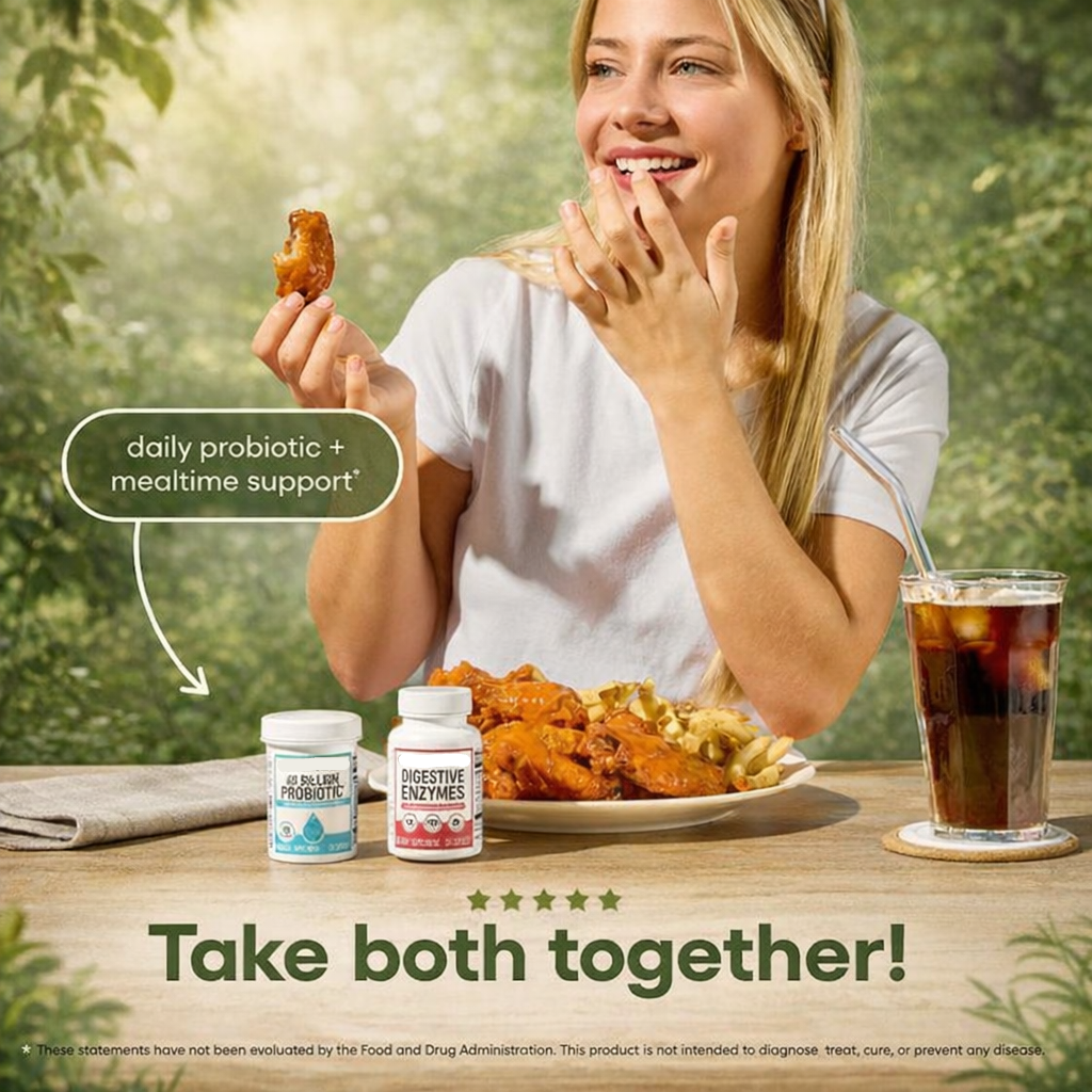 GutBalance Digestive Enzymes + Probiotics — Advanced Gut Support Formula