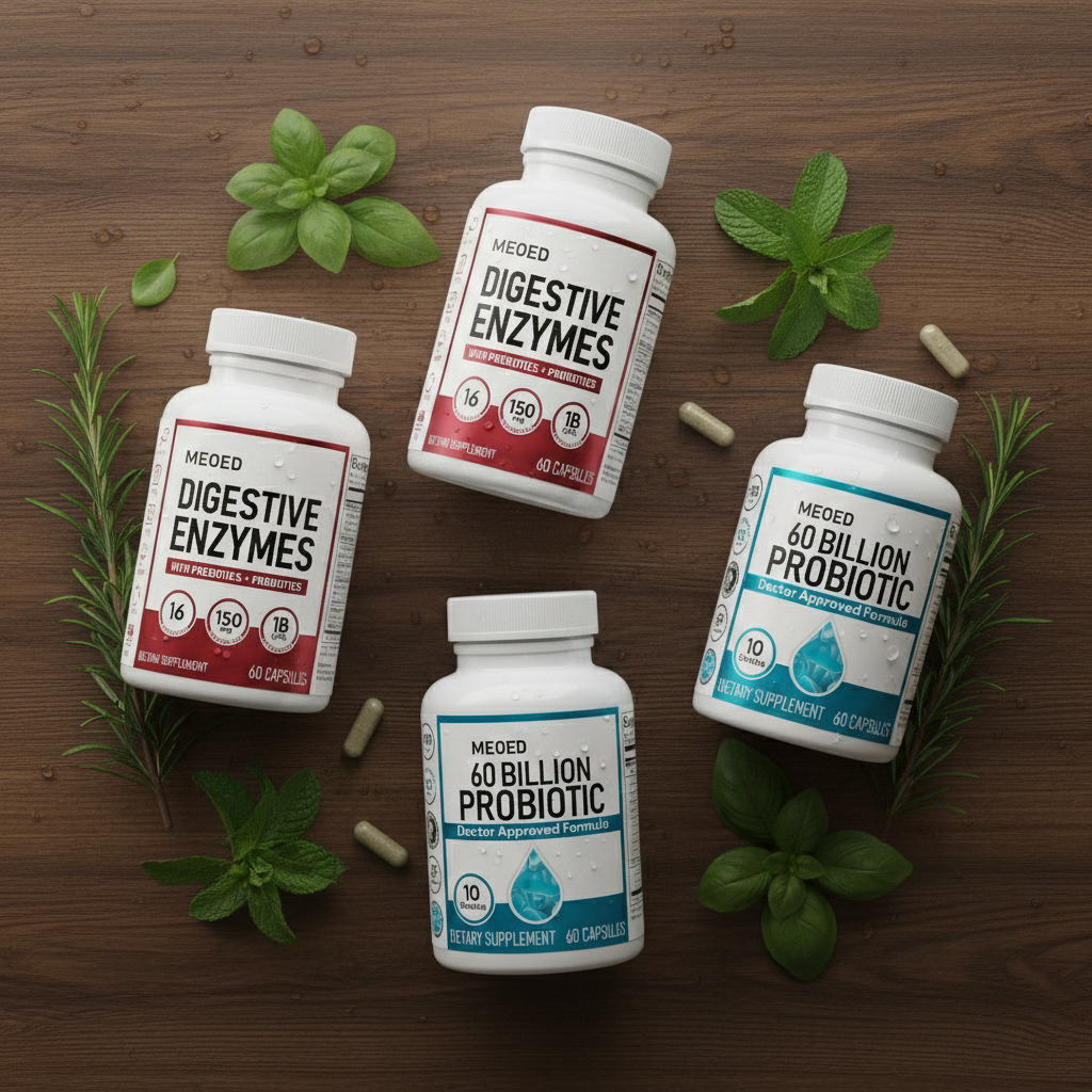 GutBalance Digestive Enzymes + Probiotics — Advanced Gut Support Formula