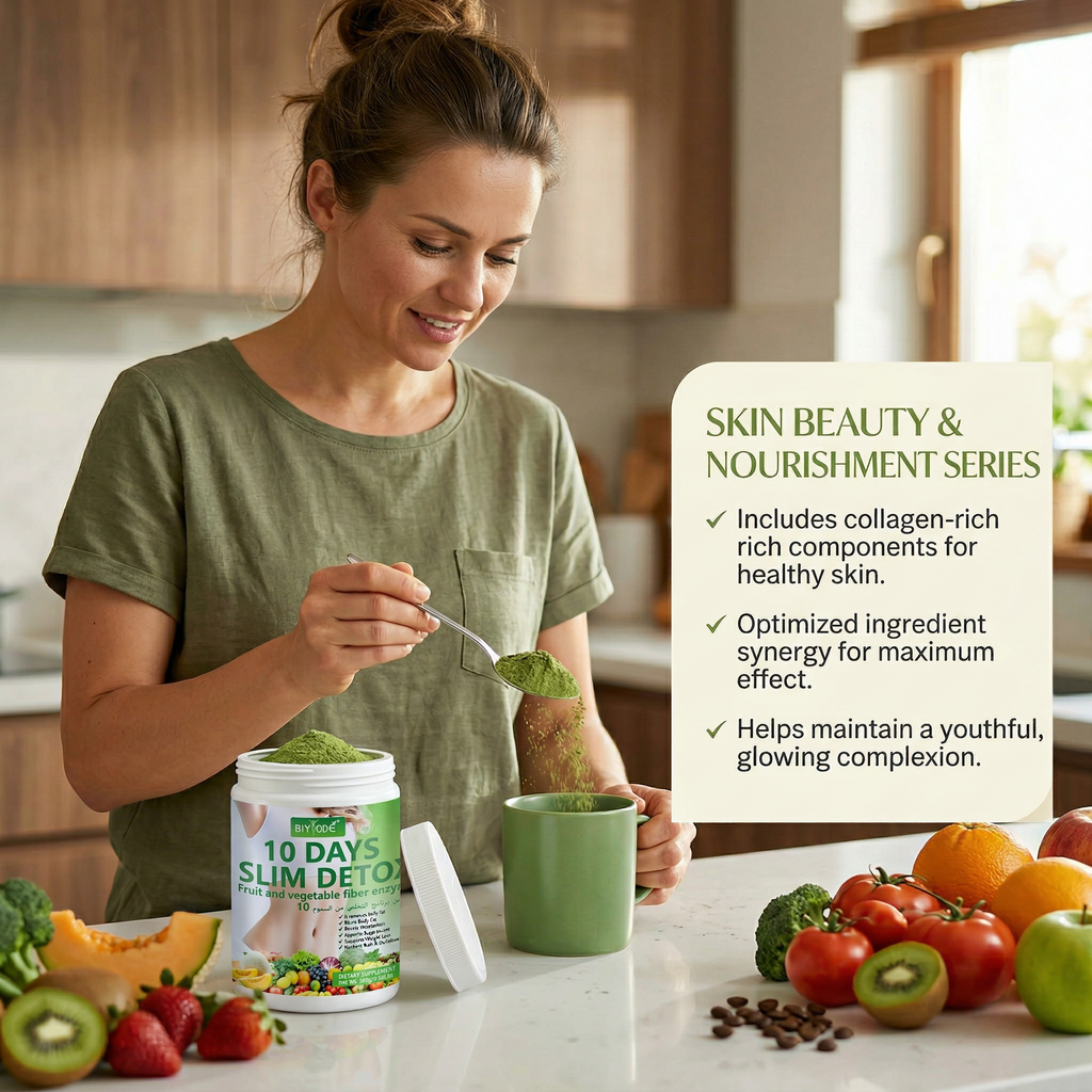 {Slim Cleanse} 10-Day Slim Detox Powder – Fruit & Vegetable Fiber Cleanse