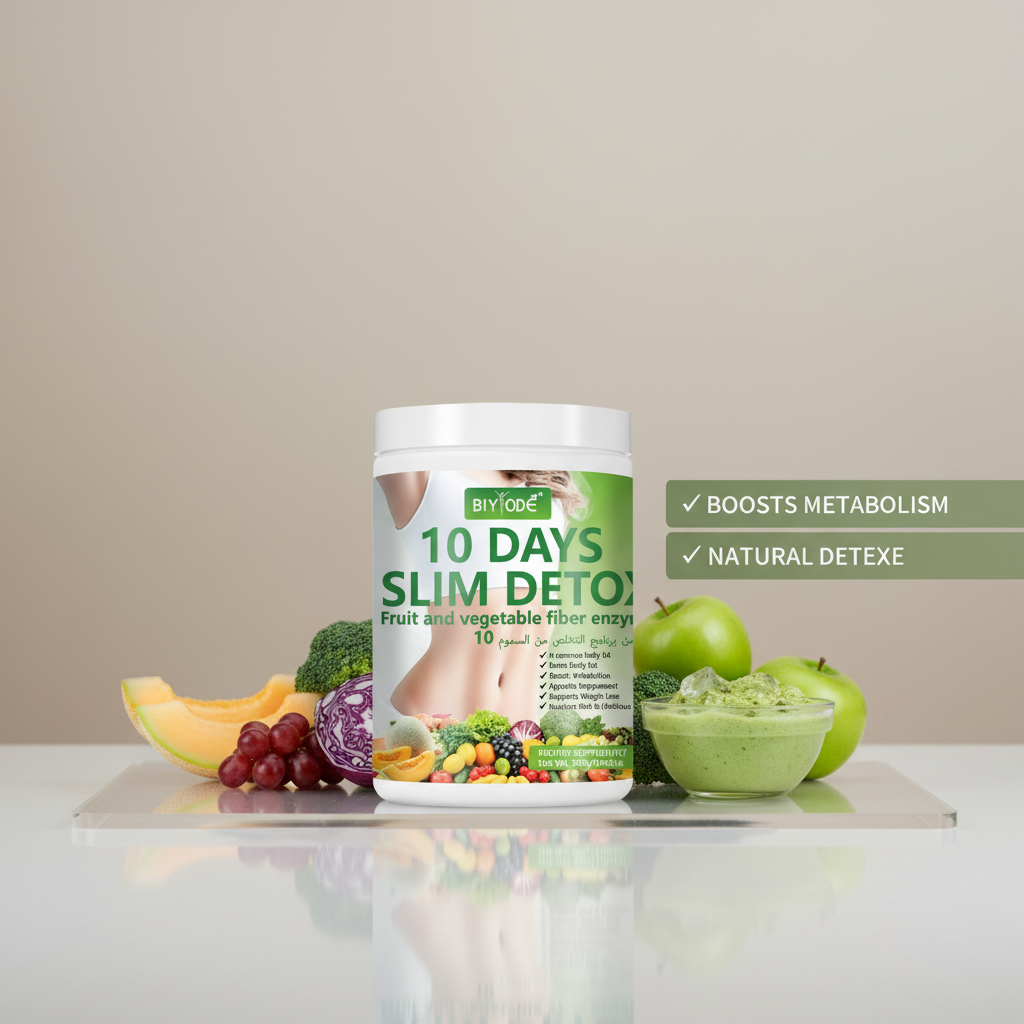 {Slim Cleanse} 10-Day Slim Detox Powder – Fruit & Vegetable Fiber Cleanse