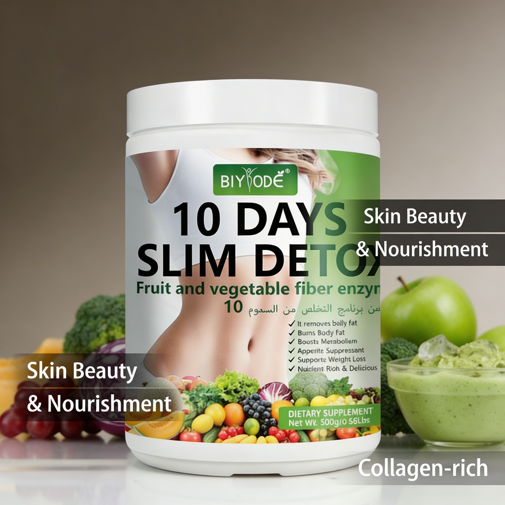 {Slim Cleanse} 10-Day Slim Detox Powder – Fruit & Vegetable Fiber Cleanse